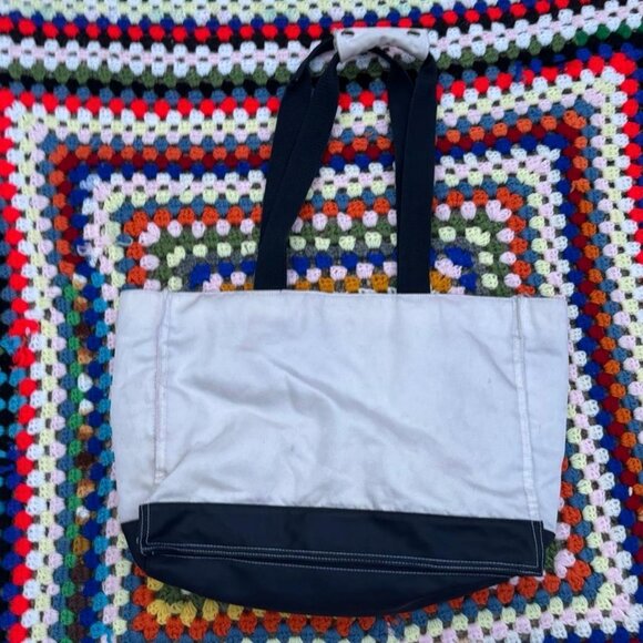 Vintage Disney Mickey Mouse Tote Bag – Canvas Red Black Graphic Shoulder - Picture 3 of 7